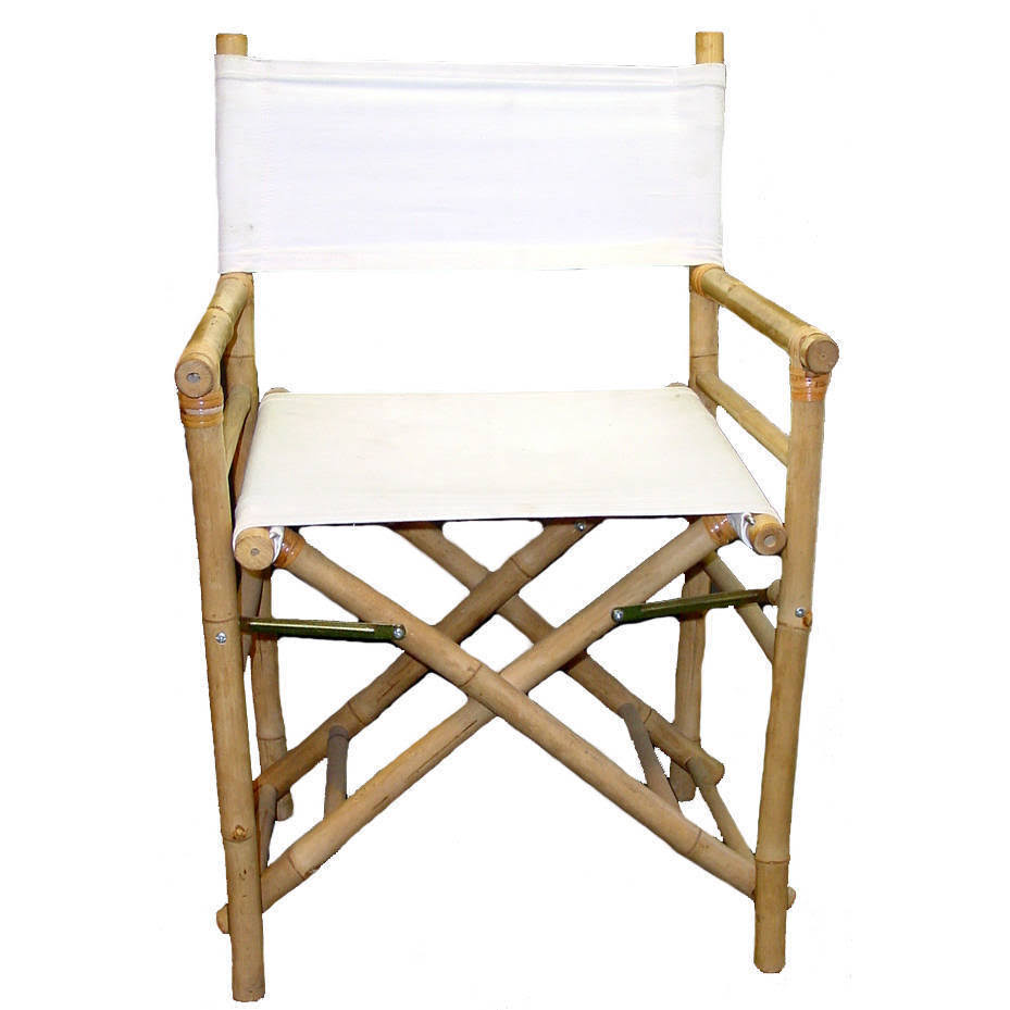 Bamboo 54 5113 Low Bamboo Director&s Chair (Set of 2), Green