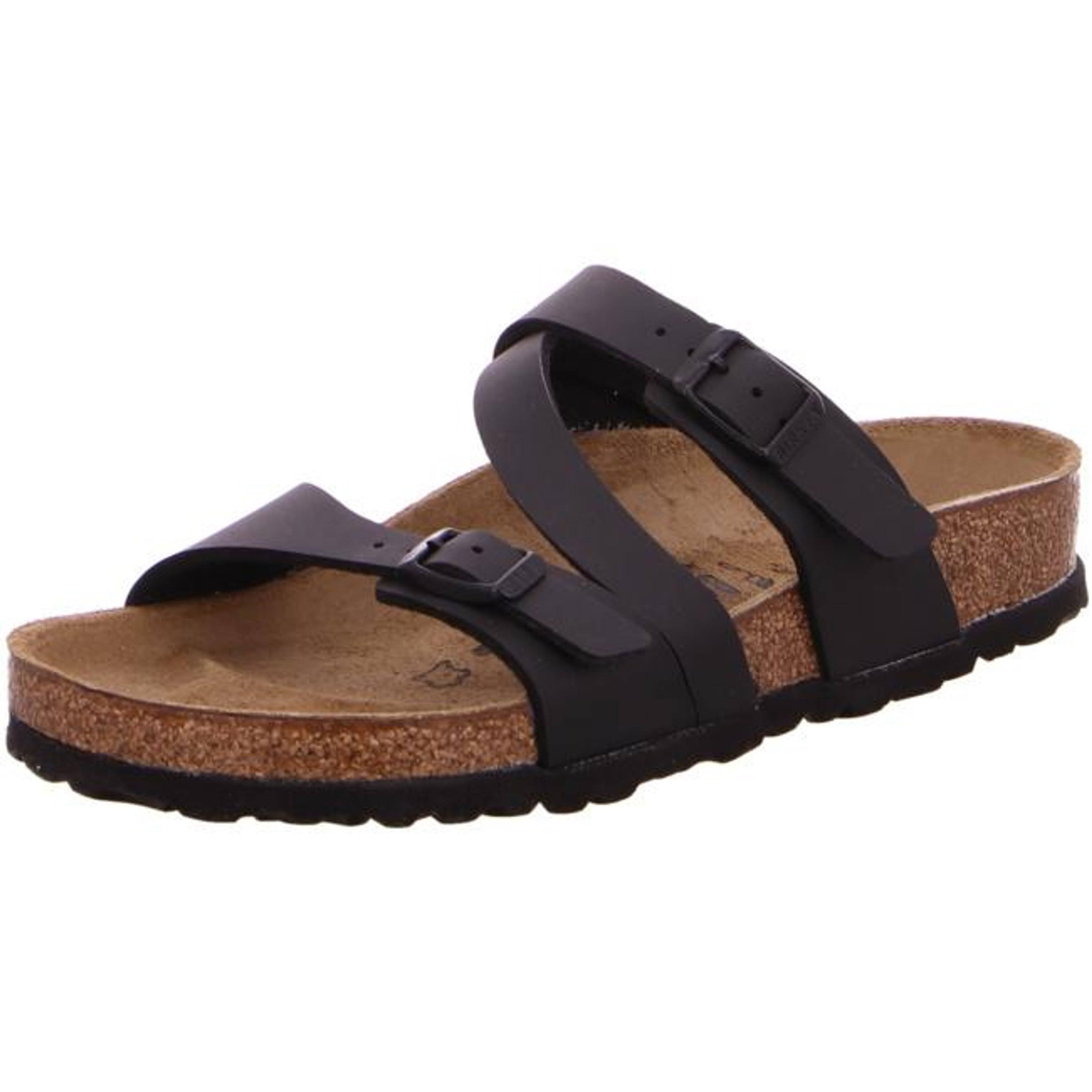 Birkenstock Salina Birko Flor Regular Sandals - Black