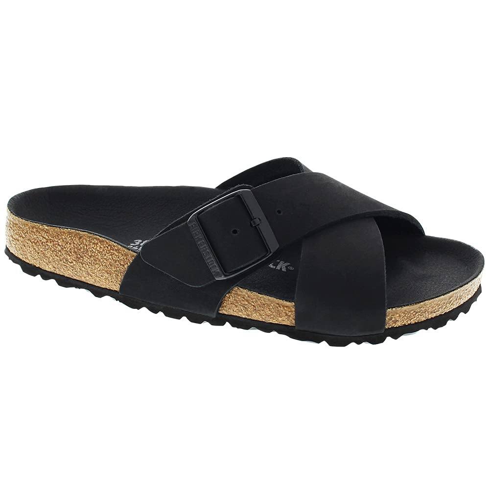 Birkenstock Siena Sandal - Black - Flat Sandals