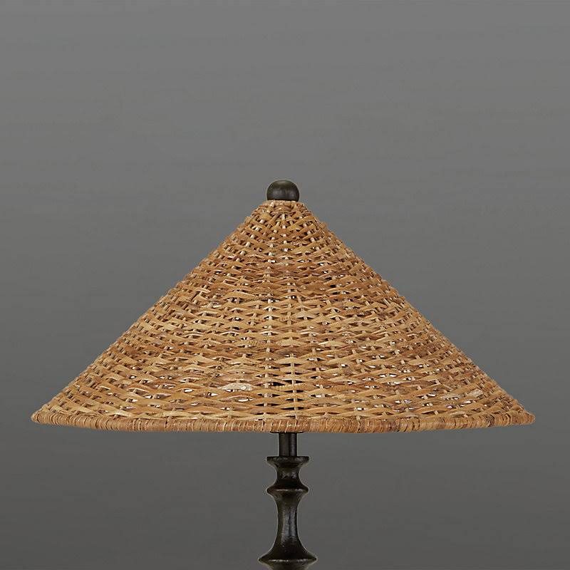 Conical Rattan Shade 21x22 - Ballard Designs
