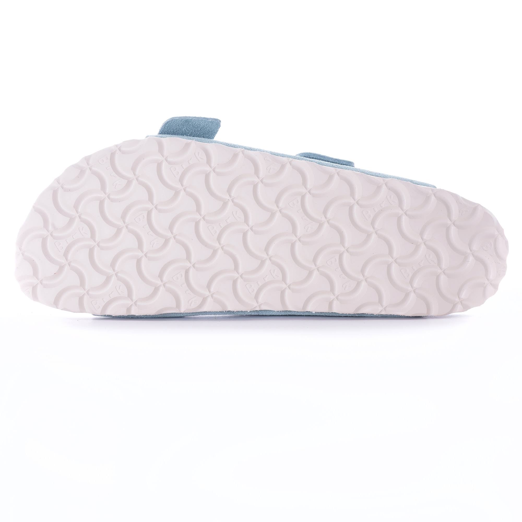 Birkenstock Arizona SFB Suede Double Strap Sandals - Blue