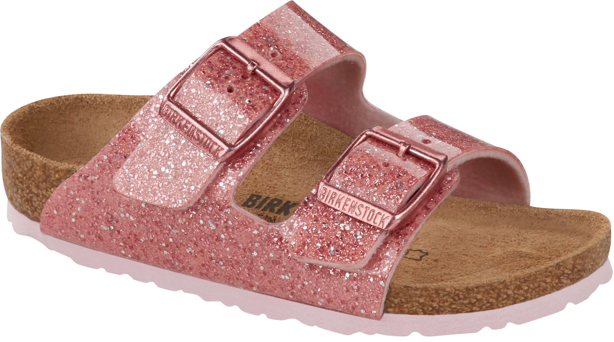 Birkenstock Kids Arizona Birko-Flor Cosmic Sparkle Old Rose 32