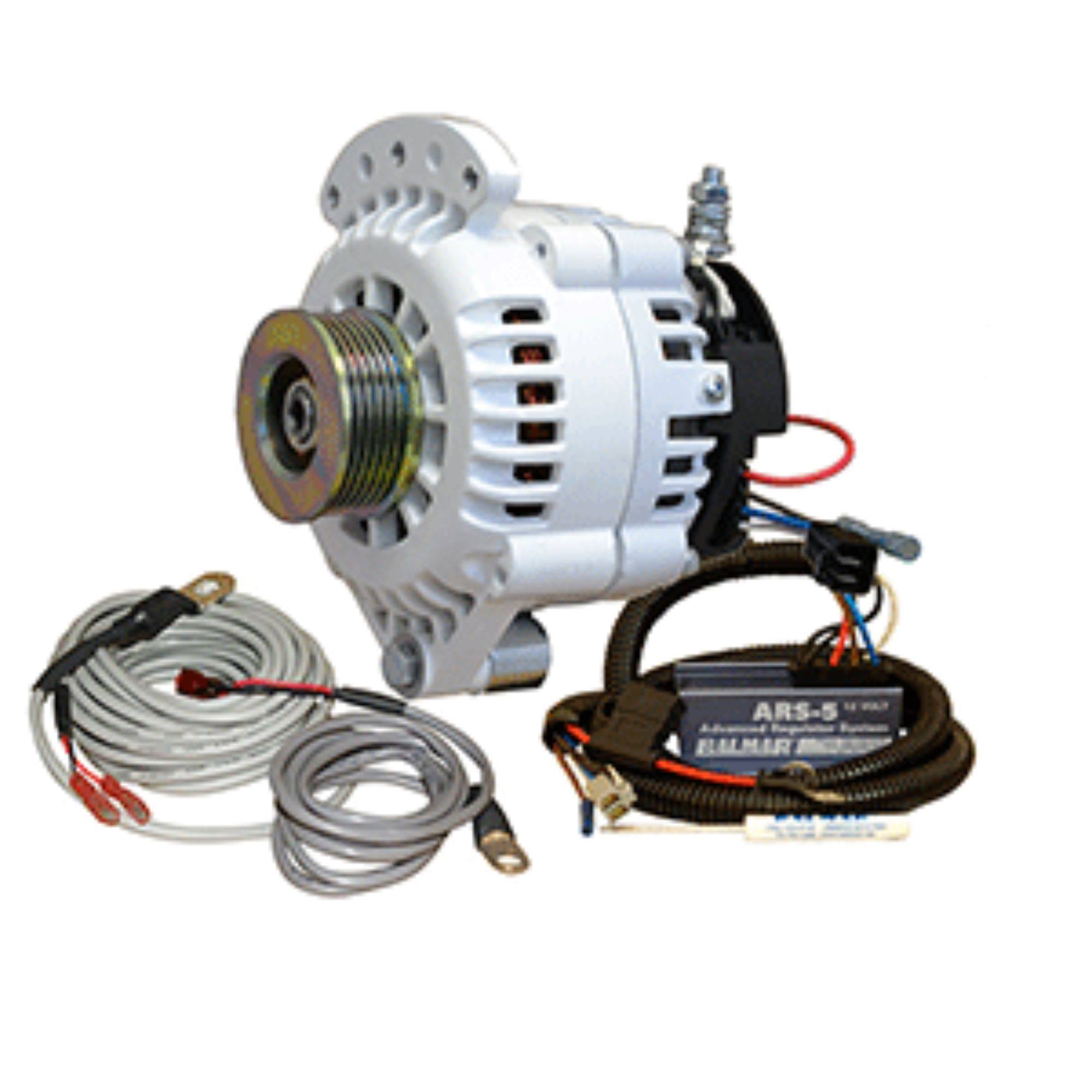 Balmar 621-vup-100-k6 621 Series Alternator - Spindle Mount[single Foot] Charging Kit - K6 Serpentine Pulley - 100A - 12V