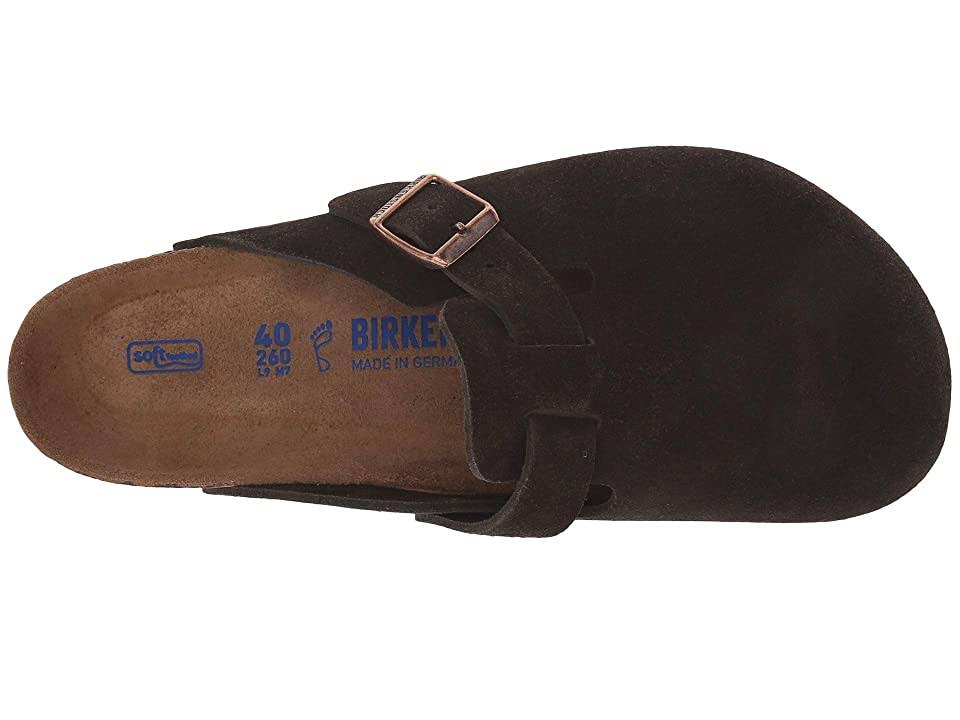 Birkenstock Boston Soft Footbed - Suede Mocha / 43 / Narrow