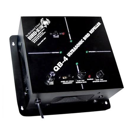 Bird-X Quad Blaster Ultrasonic Bird Deterrent Device - QB-4