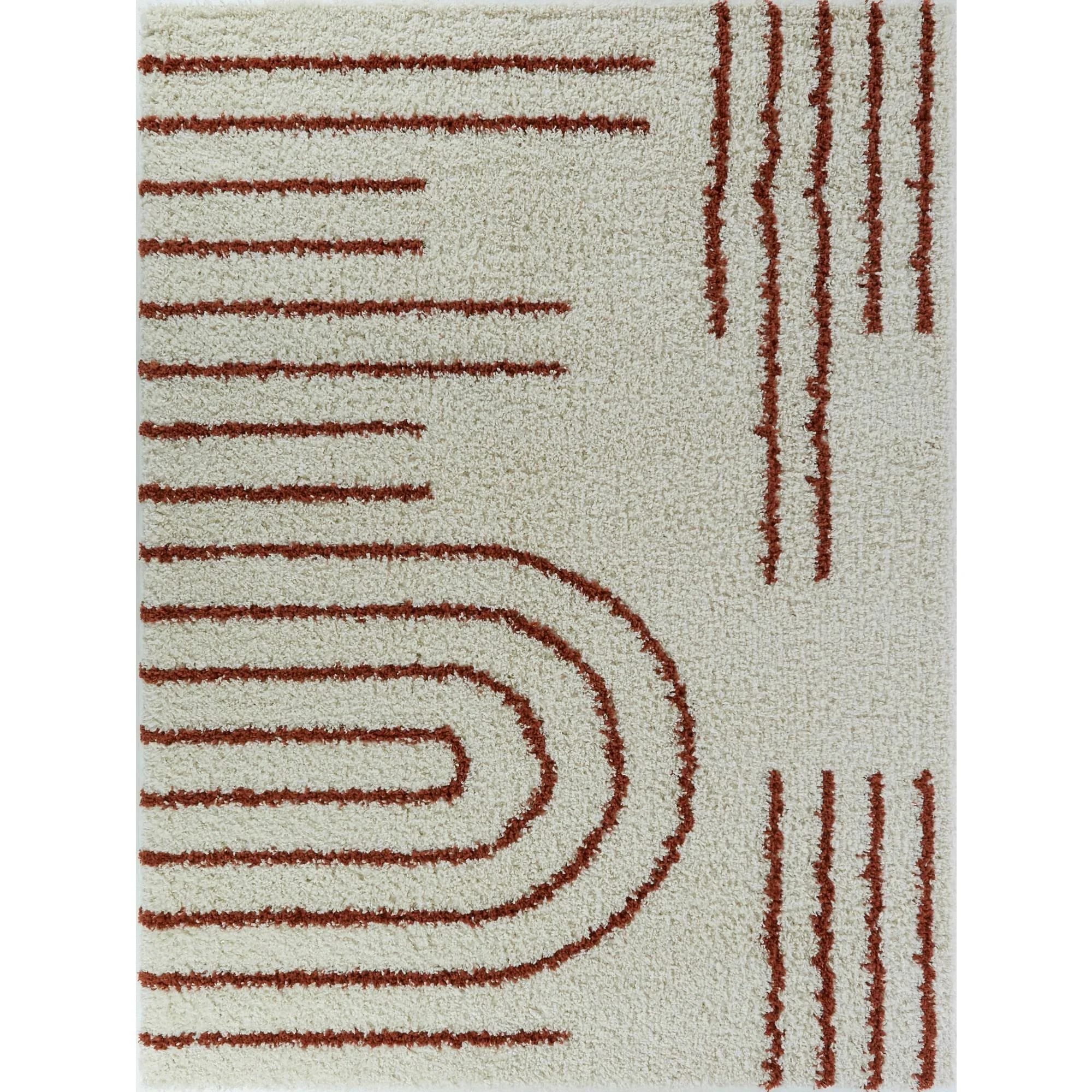 Balta Janus Grey 5 ft. x 7 ft. Contemporary Area Rug