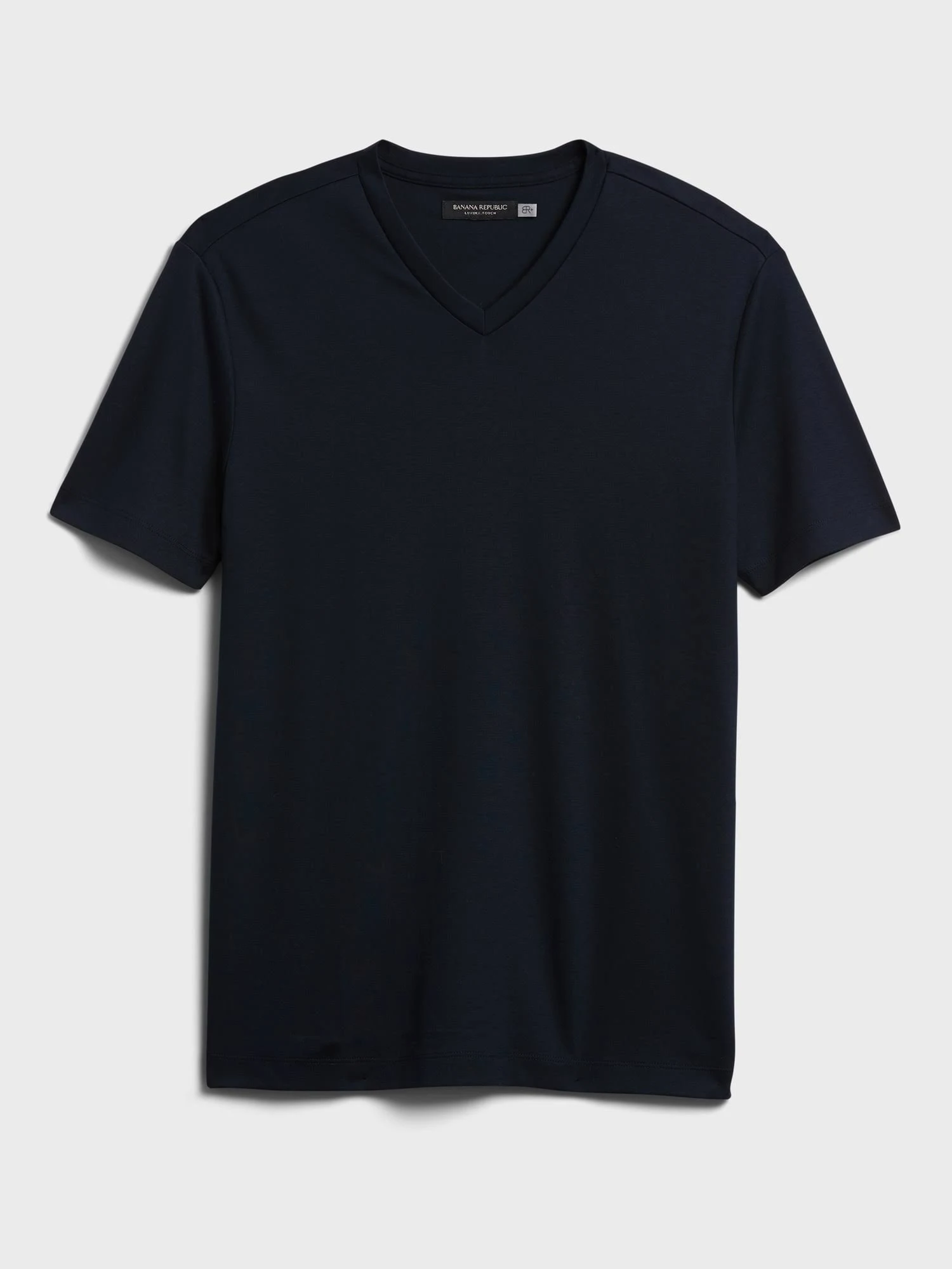 Banana Republic Men's Luxury Touch Performance V-Neck T-Shirt Navy Size L