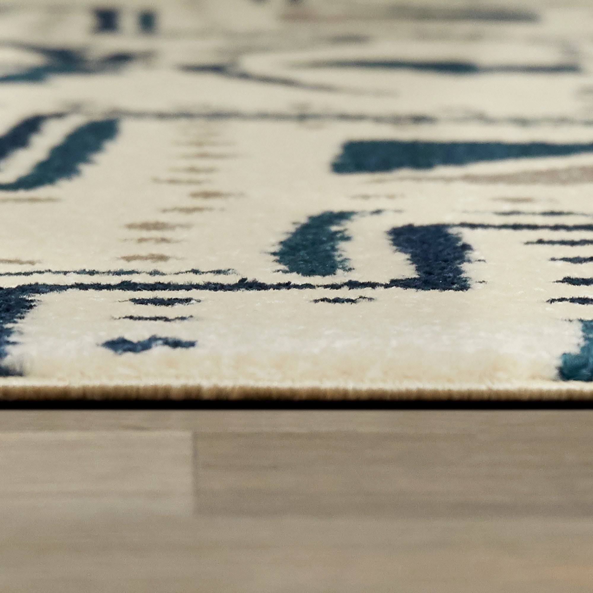 BALTA Firuza Red 5 ft. x 7 ft. Southwestern Tribal Area Rug