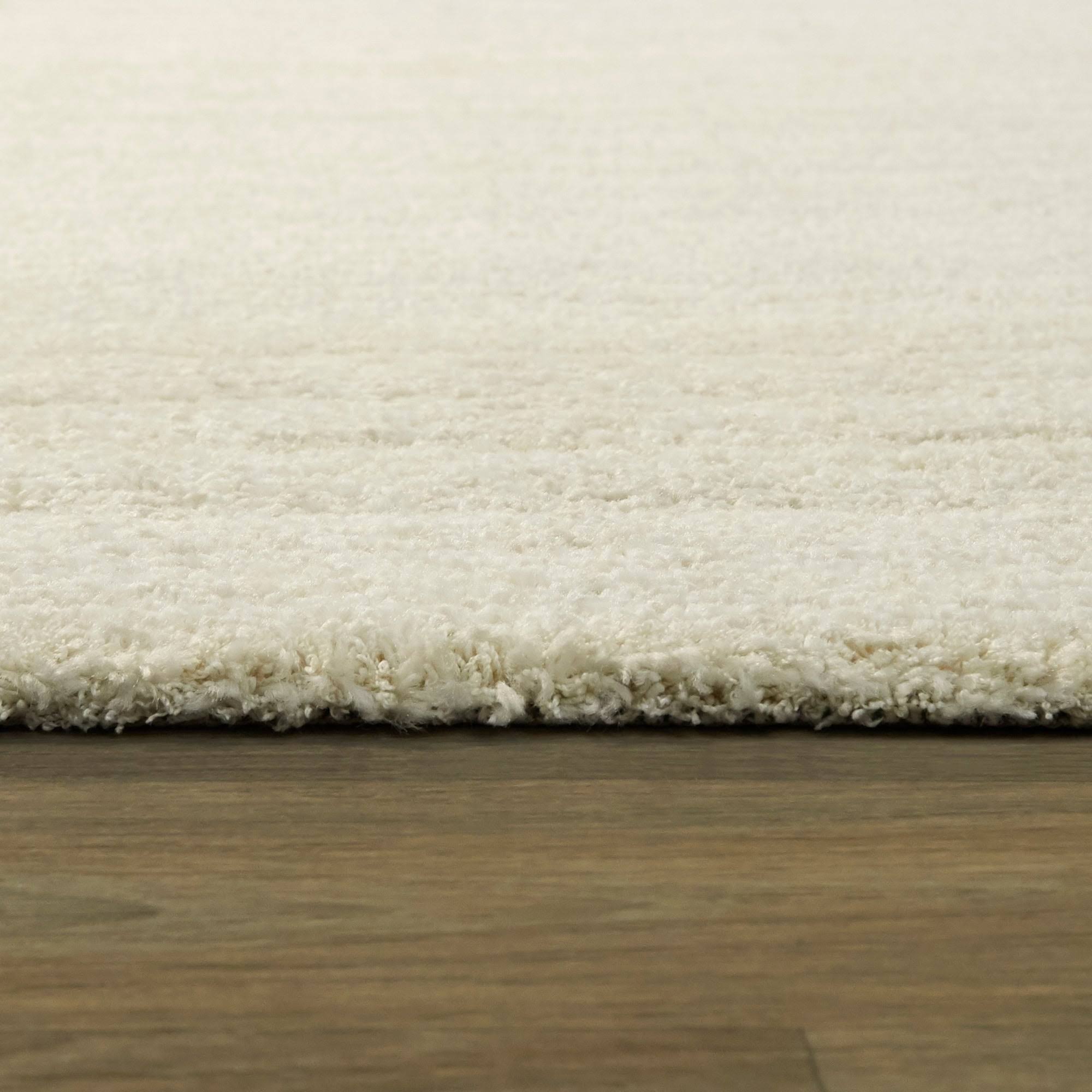 BALTA Sawyer Light Grey 5 ft. x 7 ft. Geometric Shag Area Rug