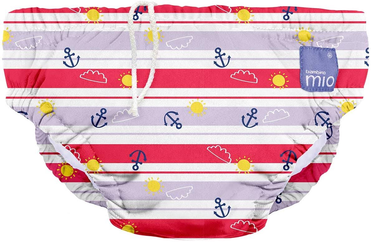 Bambino Mio Swim Diaper, Anchors Away / Small (Up to 6 Months)