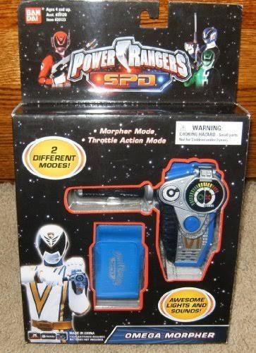 Bandai Toys Power Rangers SPD Electronic Omega Morpher