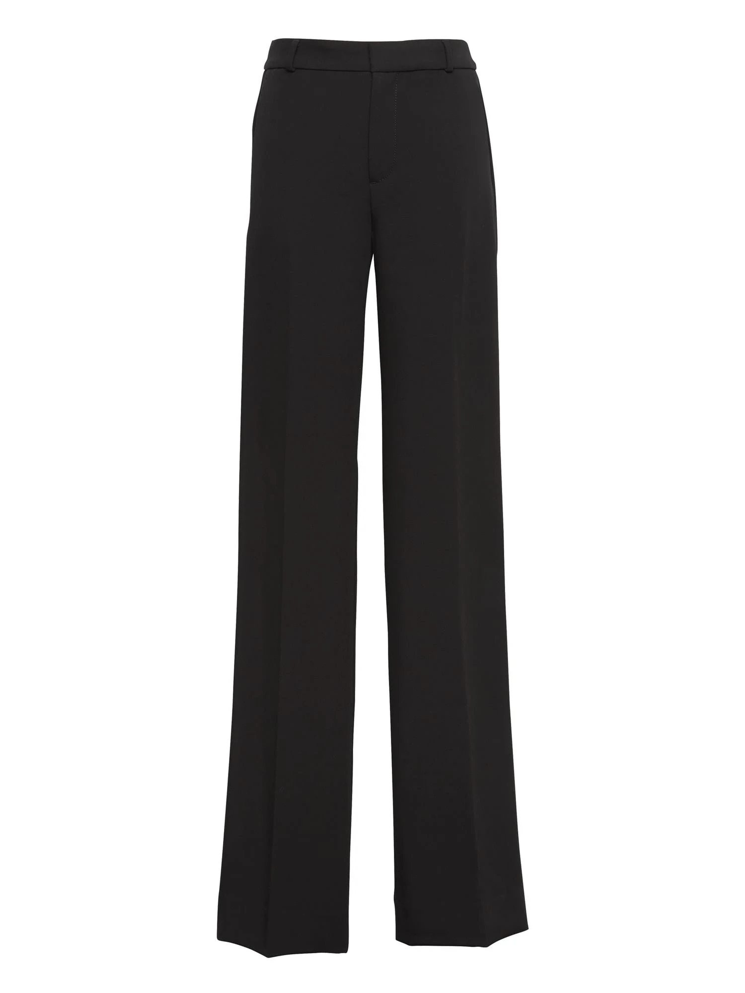 Banana Republic Women's Blake Wide-Leg Pant Black Size 2 Long