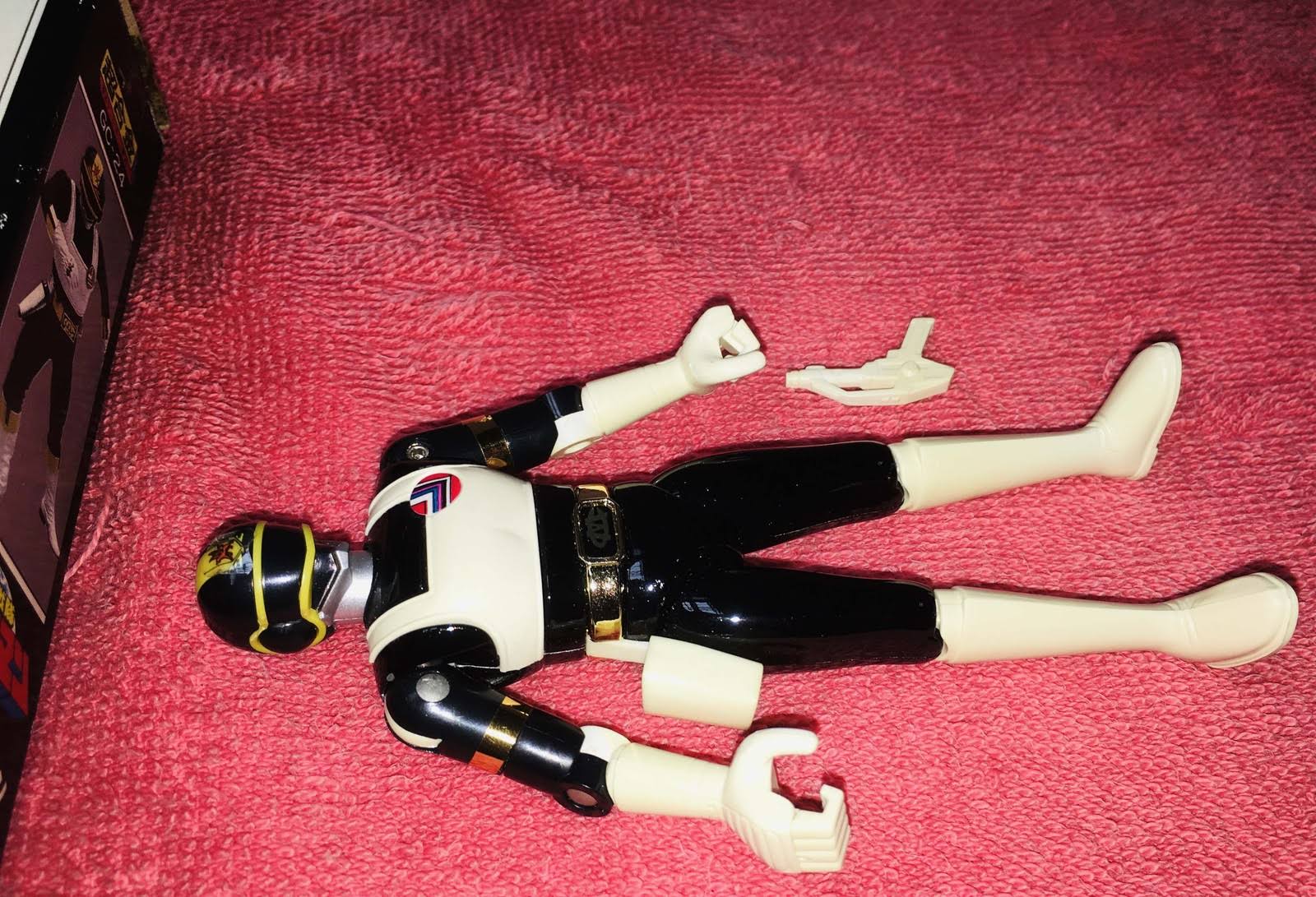 Dengeki Sentai Changeman Change Griffon Black Ranger Bandai GC-24 198