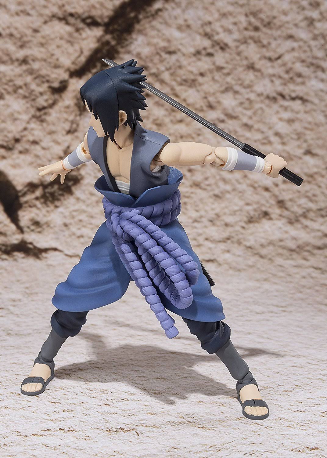 Naruto Shippuden Sasuke Uchiha Itachi Battle Sh Figuarts Action Figure