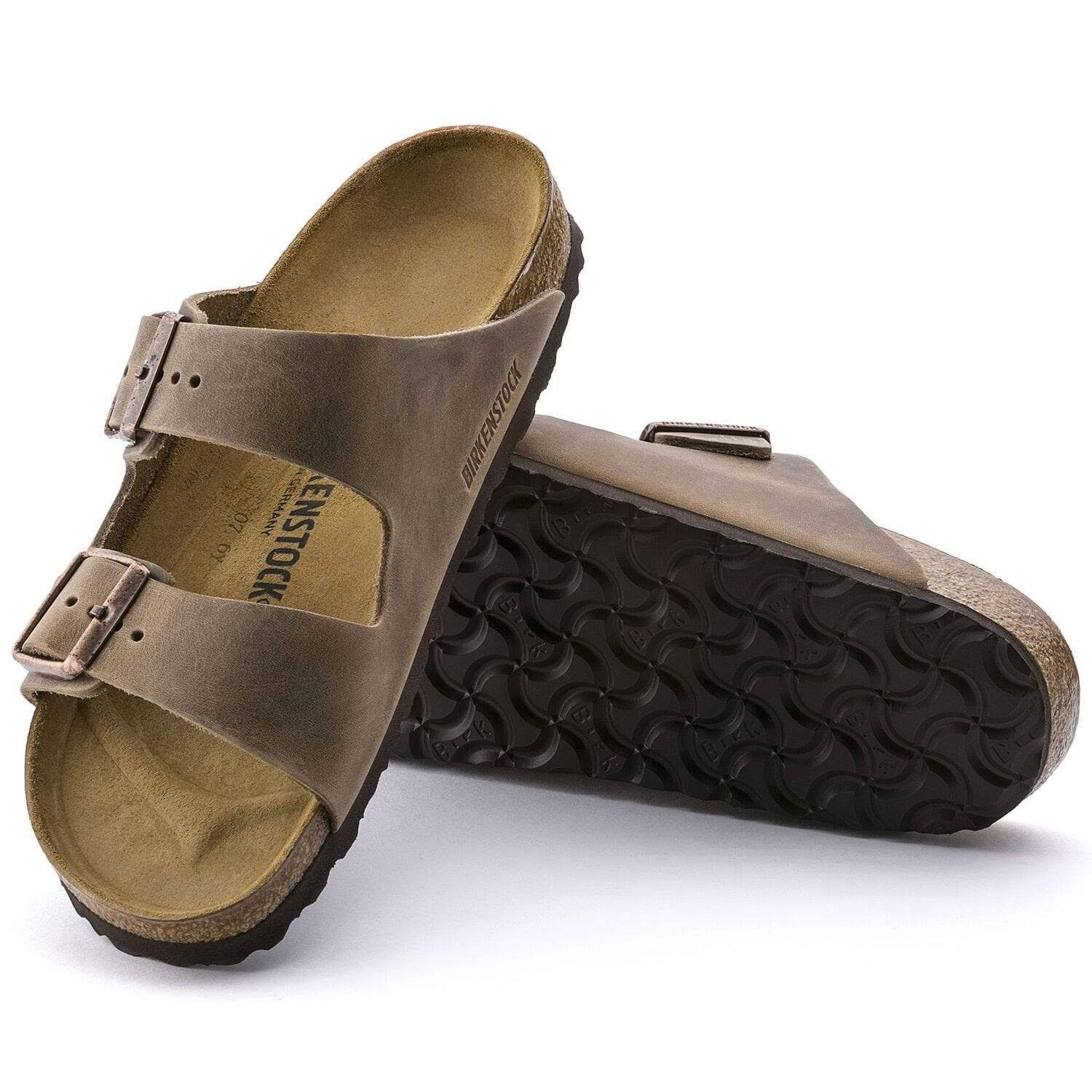 Birkenstock Arizona Oiled Leather Tobacco Sandal