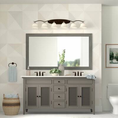 Landover Rustic Bathroom/Vanity Mirror Size: 53.5x22 x 35