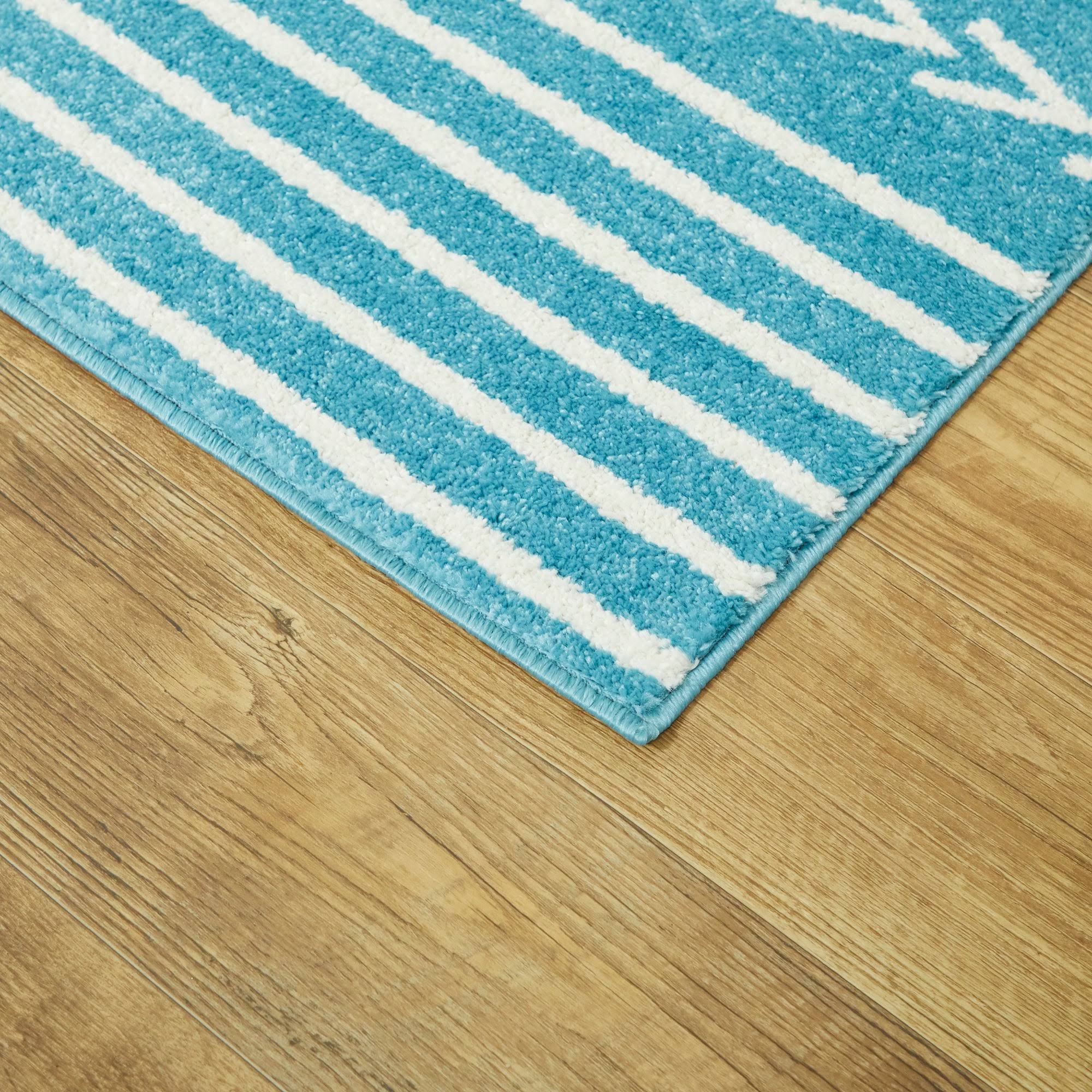 BALTA Cameron Striped Magenta 8 ft. x 10 ft. Area Rug, Pink