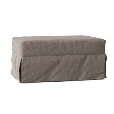 Birch Lane Fairchild 44x22 Rectangle Standard Ottoman Body Fabric: Devon Heather
