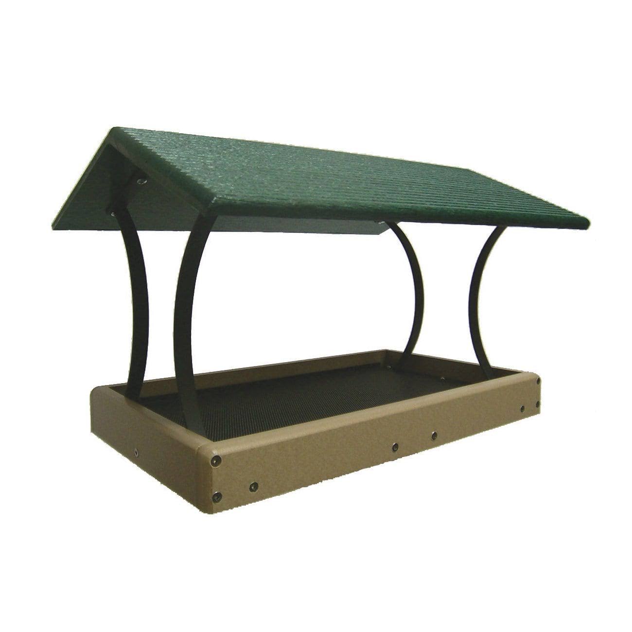 Birds Choice Recycled Fly Thru Bird Feeder