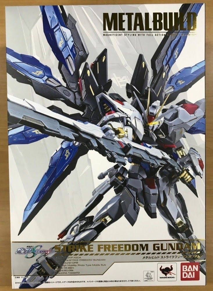 Gundam Seed: Strike Freedom Gundam Metal Build Action Figure