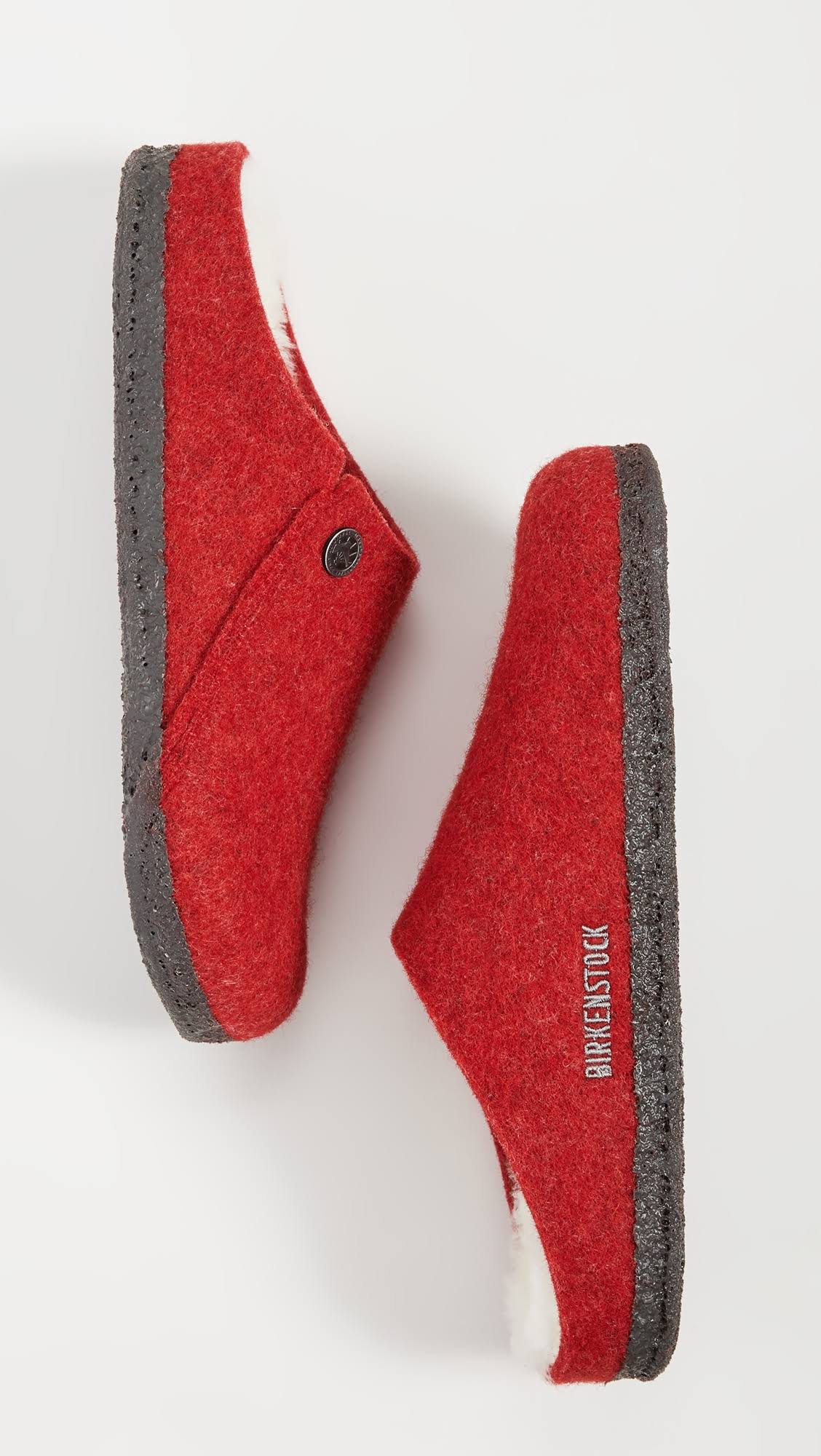 Birkenstock Women's Zermatt Slippers, Red