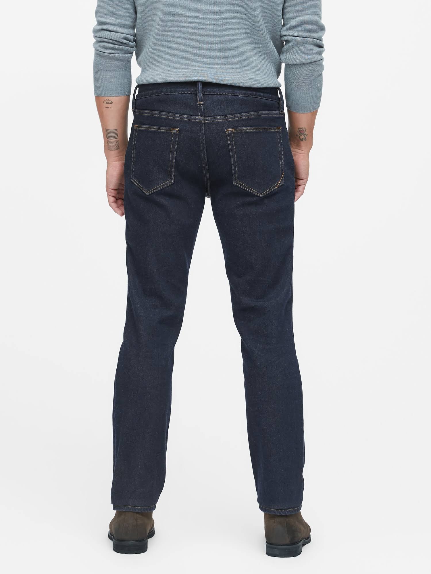 Banana Republic Men's Straight Legacy Jean Rinse Dark Wash Size 30W 32L