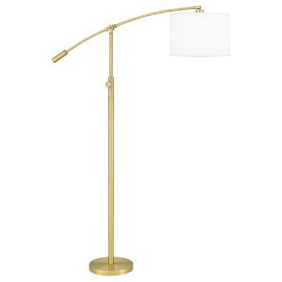 Merlyn 65x22 Task/Reading Floor Lamp Birch Lane Base Finish: Aged Brass