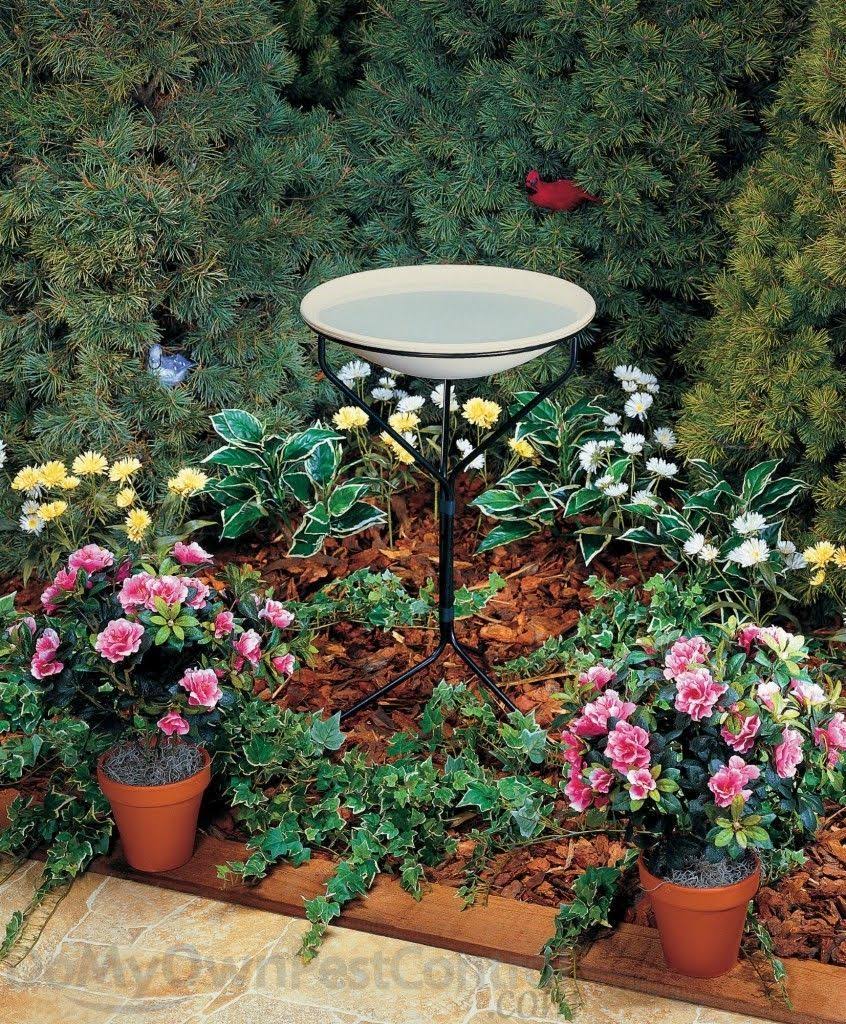 Allied Precision 20x22 Heated Bird Bath with Stand