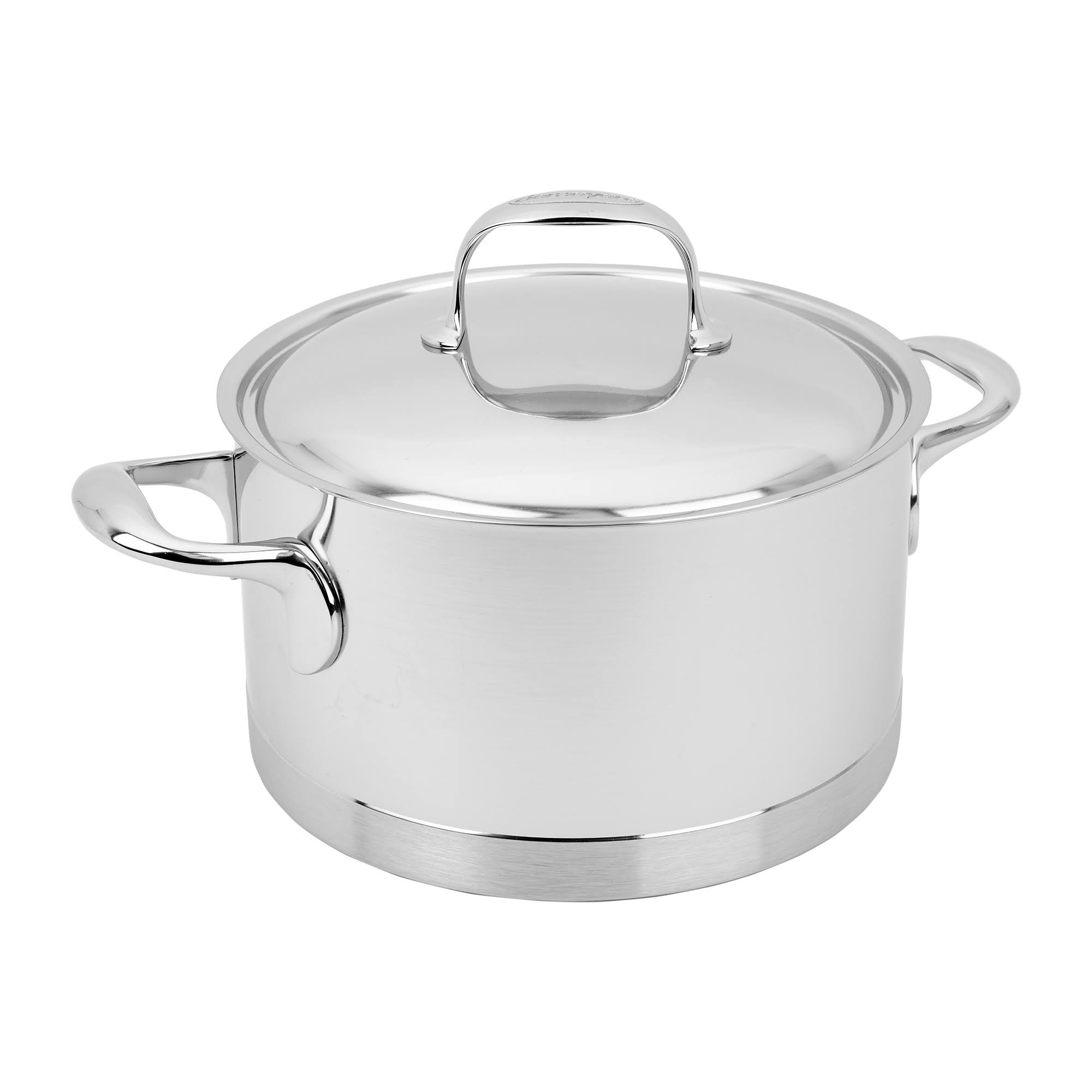 Demeyere Atlantis 4.2-Quart Stainless Steel Dutch Oven
