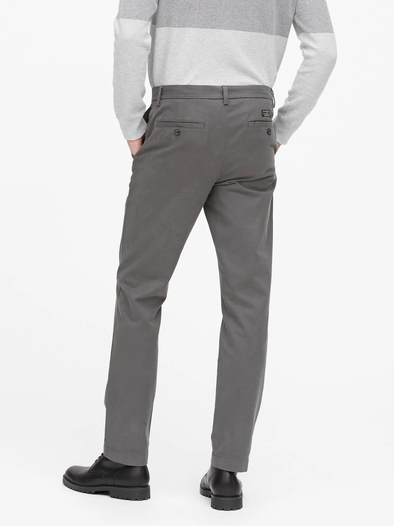 Banana Republic Men's Aiden Slim Chino Pant Gray Size 42W 32L