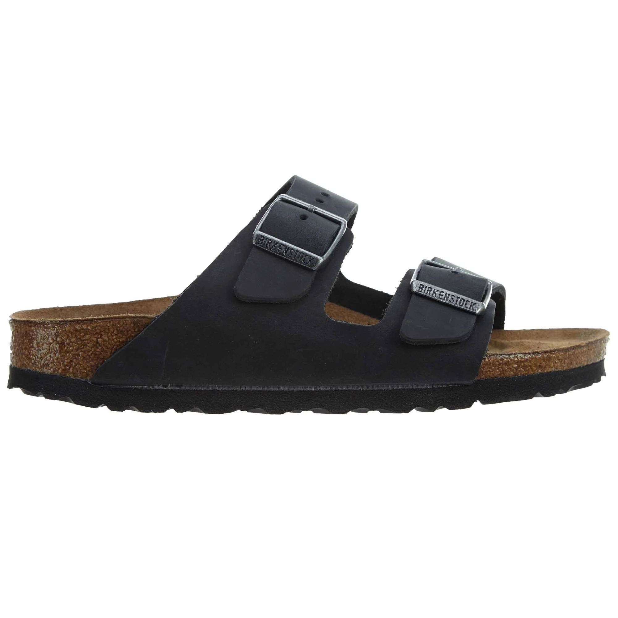 Birkenstock Arizona (40 Narrow Black Oiled Leather)