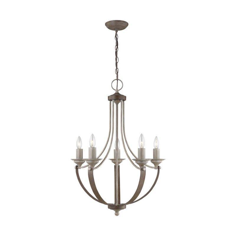 Kenna 5 - Light Empire Chandelier Finish: Stardust