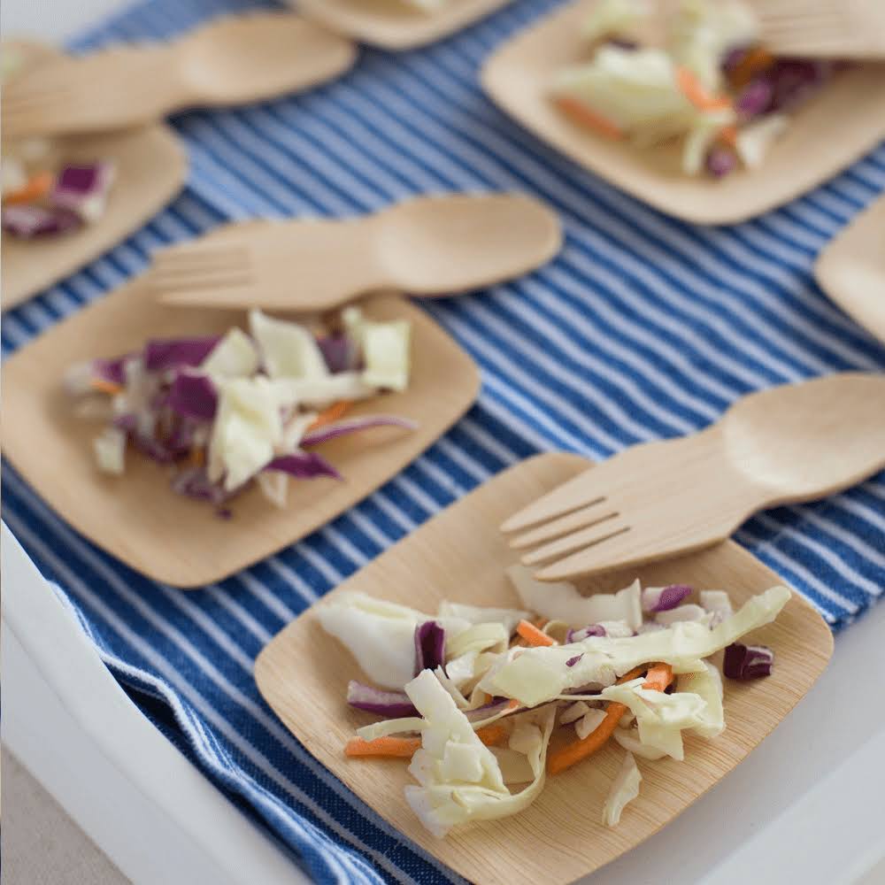 Bambu Veneerware 3.5x22 Bamboo Spork, 250/CS