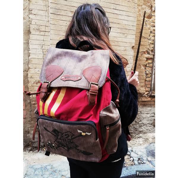 Harry Potter Quidditch Bag Rucksack w/ Convenient Side Pockets