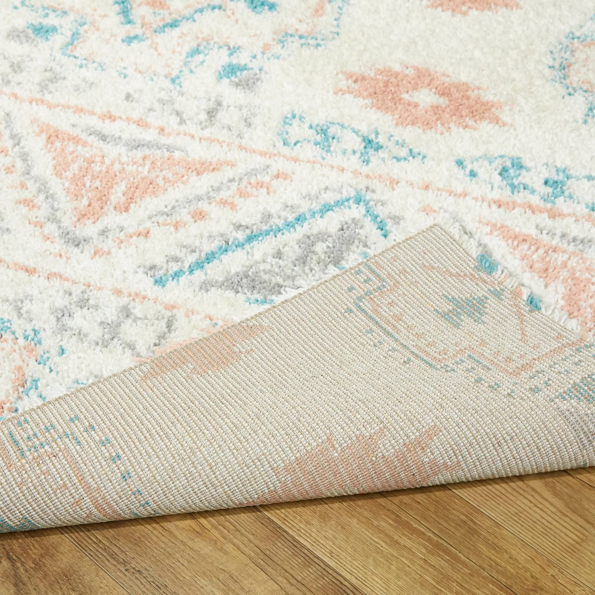 Balta Cortona Pink 5 ft. x 7 ft. Southwestern Shag Area Rug
