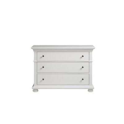 Rita 3 Drawer 51x22 W Dresser Birch LANE? Color: Subtle White