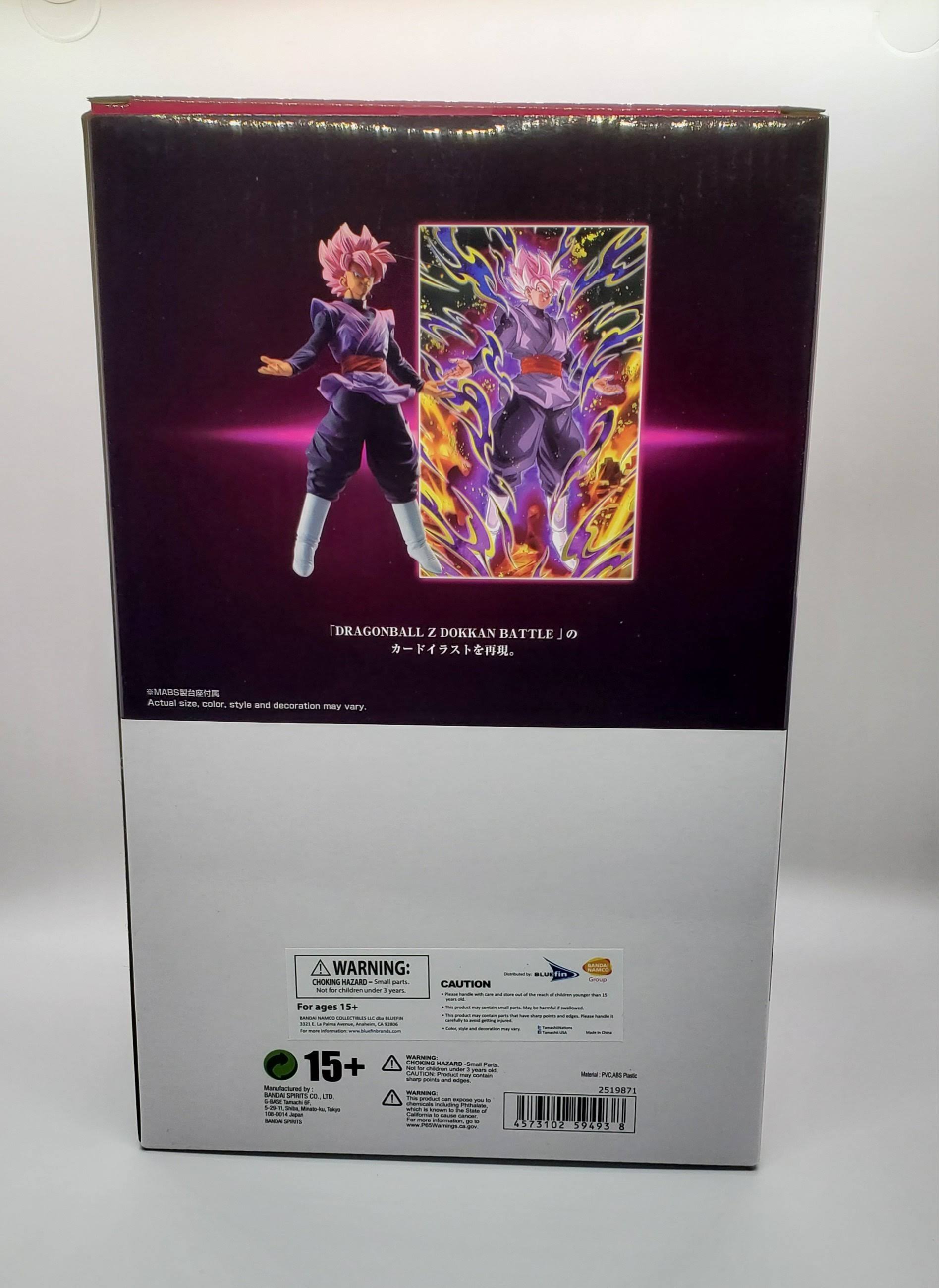 Dragon Ball: Goku Black Super Saiyan Rose Dokkan Battle Ichiban Figure