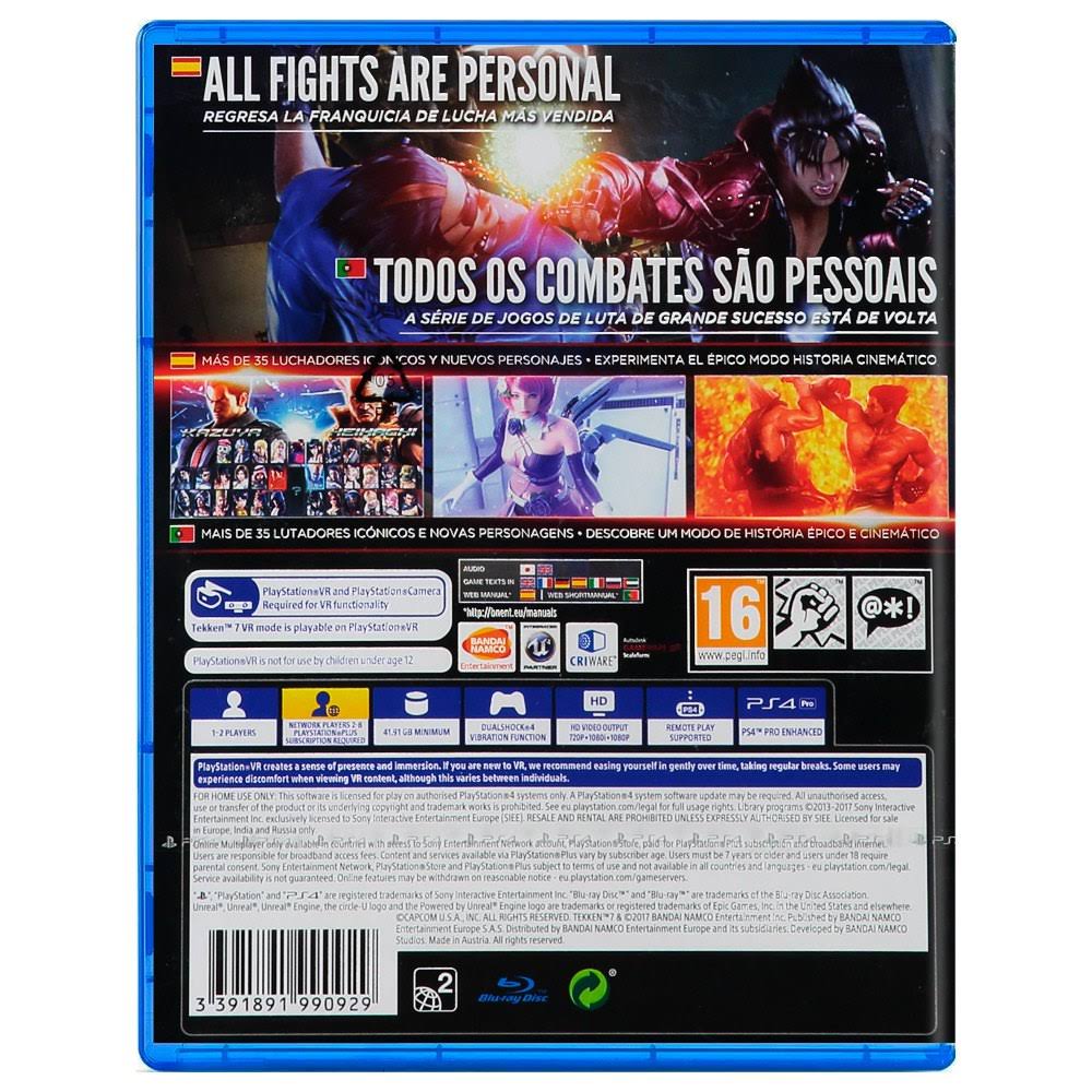 Bandai Tekken 7 PS4 Game Pal