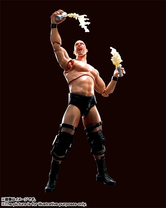 WWE Stone Cold Steve Austin S.H.Figuarts Action Figure