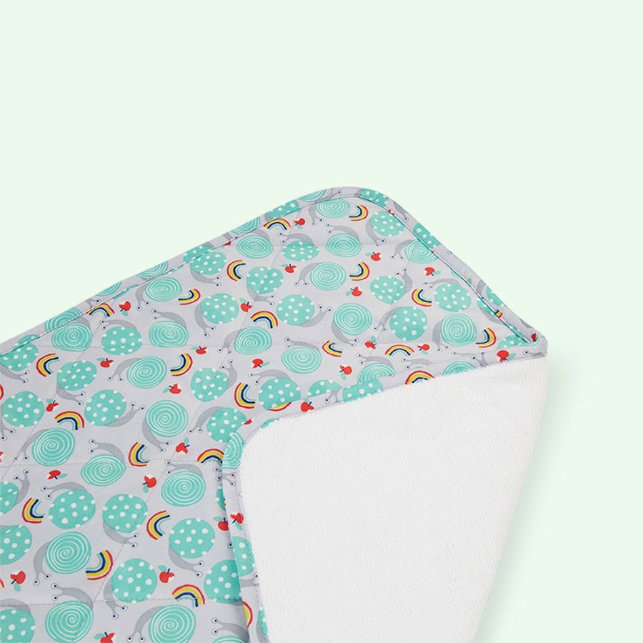 Bambino Mio Baby Changing Mat, Snail Surprise
