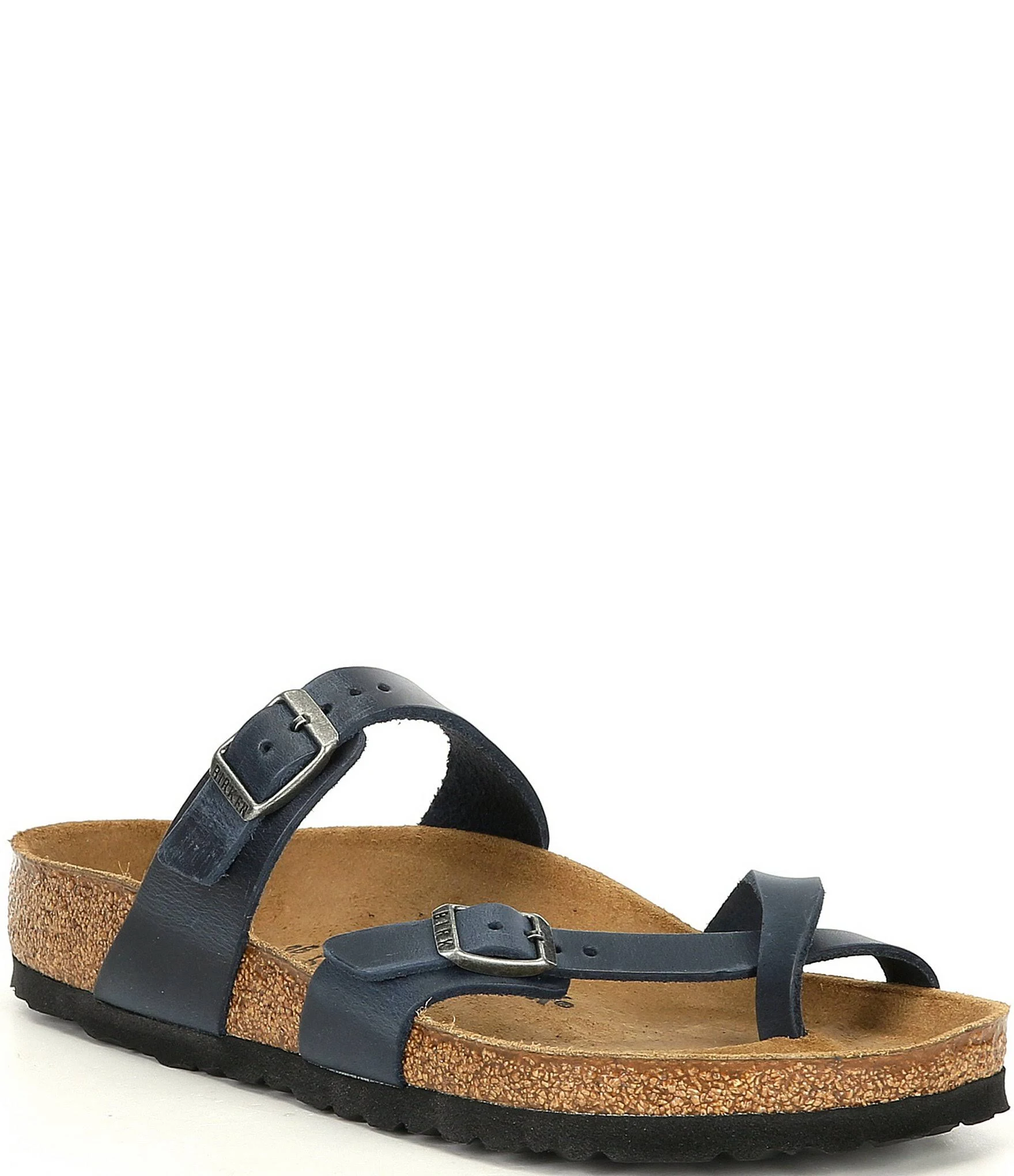 Birkenstock Women's Mayari, Blue Oiled Leather, 40