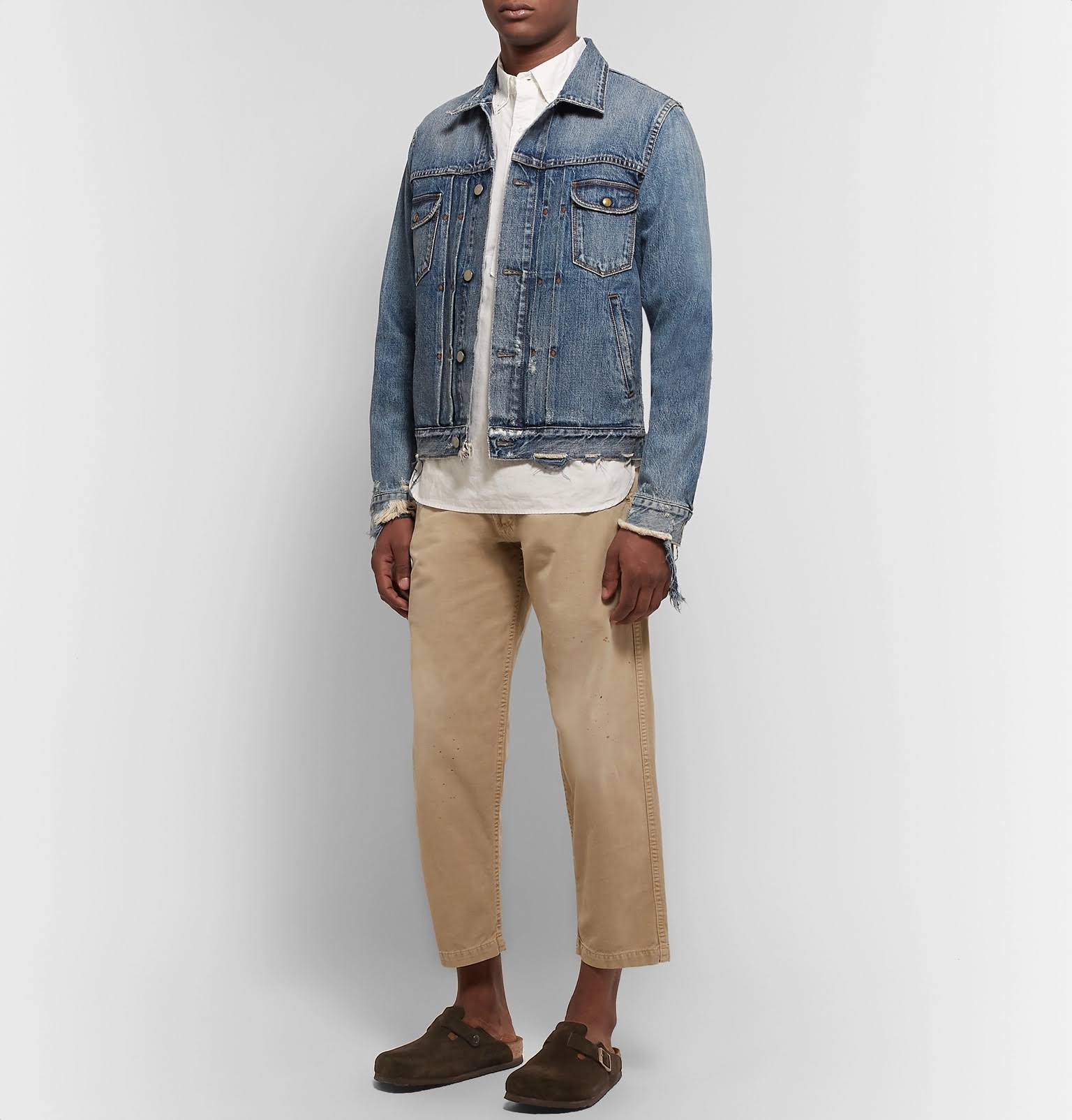 Birkenstock Boston Mocha Suede