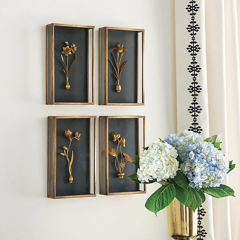 Fleur De Tole Black Wall Decor - Ballard Designs
