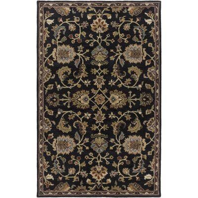Philpott Black Area Rug