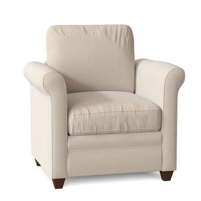 Allensby 35x22 Wide Armchair Body Fabric: Bihar Natural