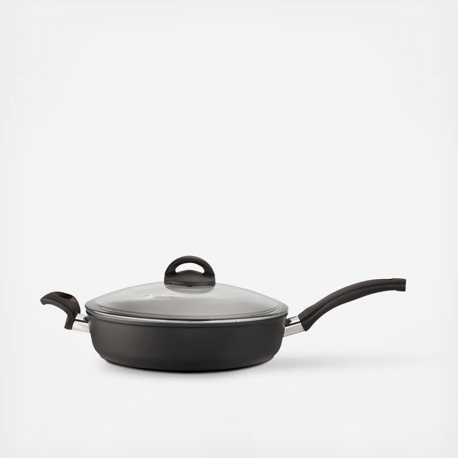 Ballarini Como 3.8-qt Forged Aluminum Nonstick Saute Pan with Lid