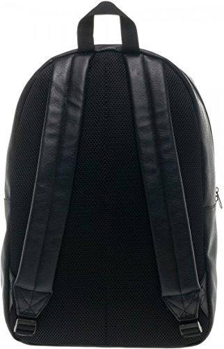 Batman Logo Faux Leather Backpack