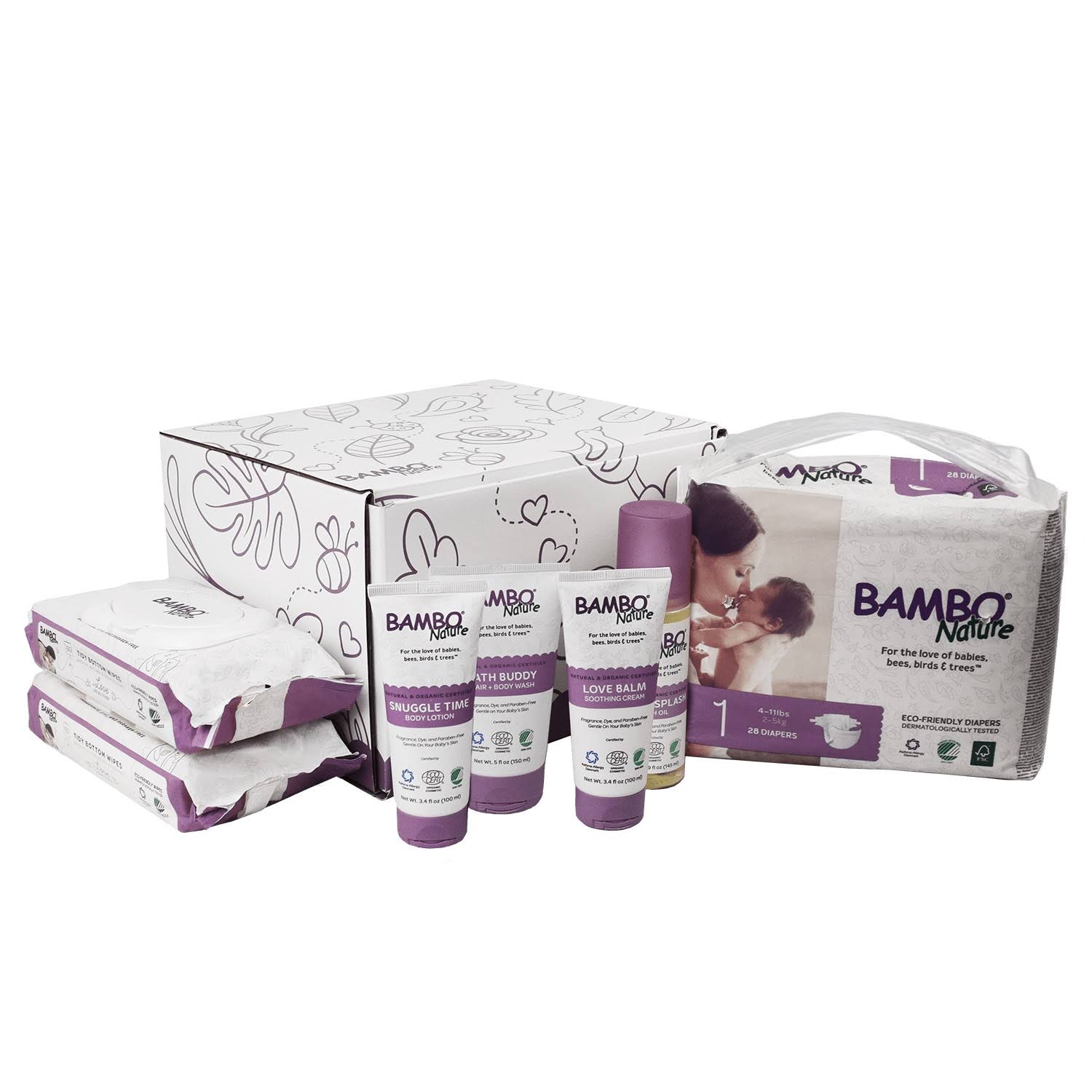 Bambo Nature Premium Baby Gift Box, Size 2