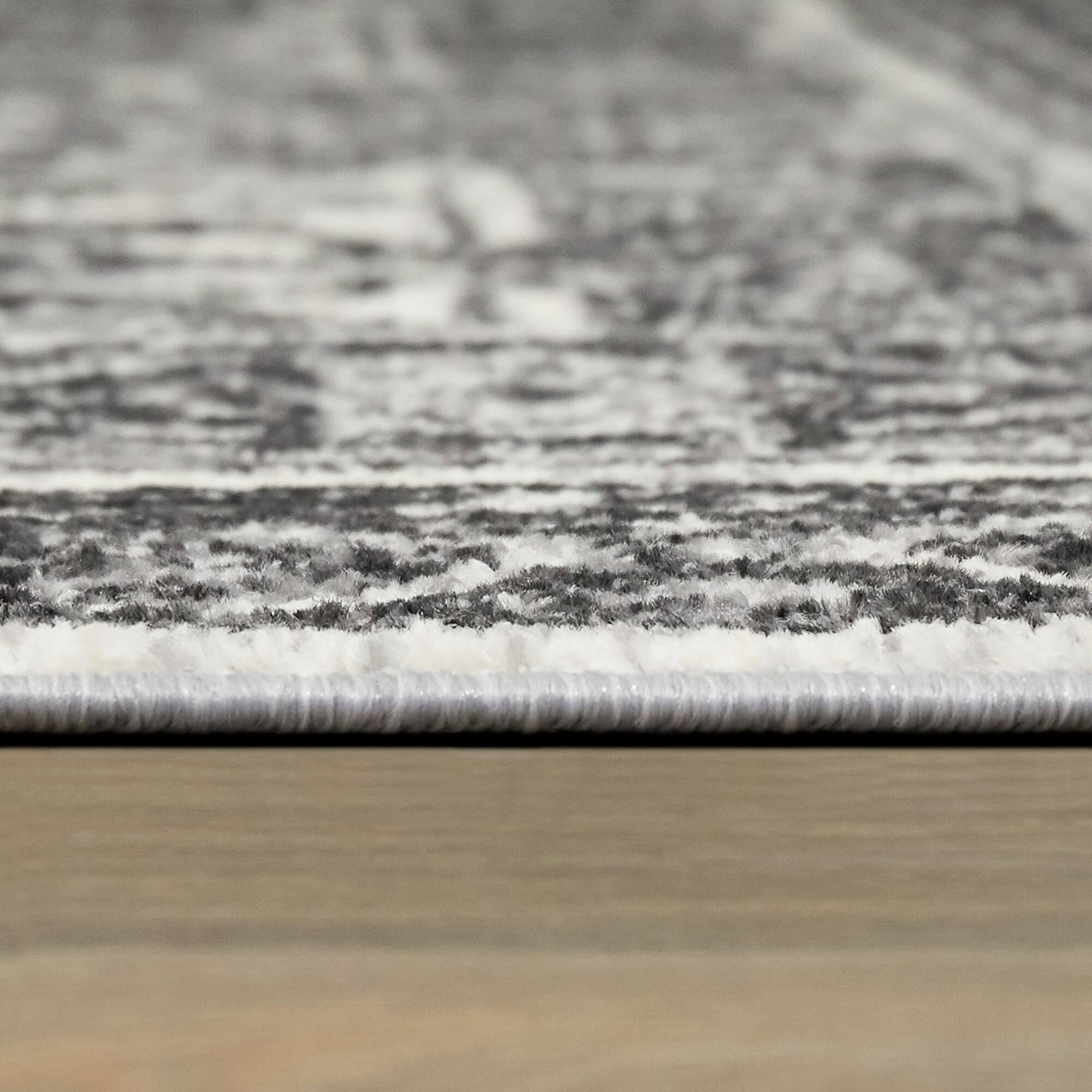 BALTA Vasari Grey 5 ft. x 7 ft. Oriental Persian Area Rug