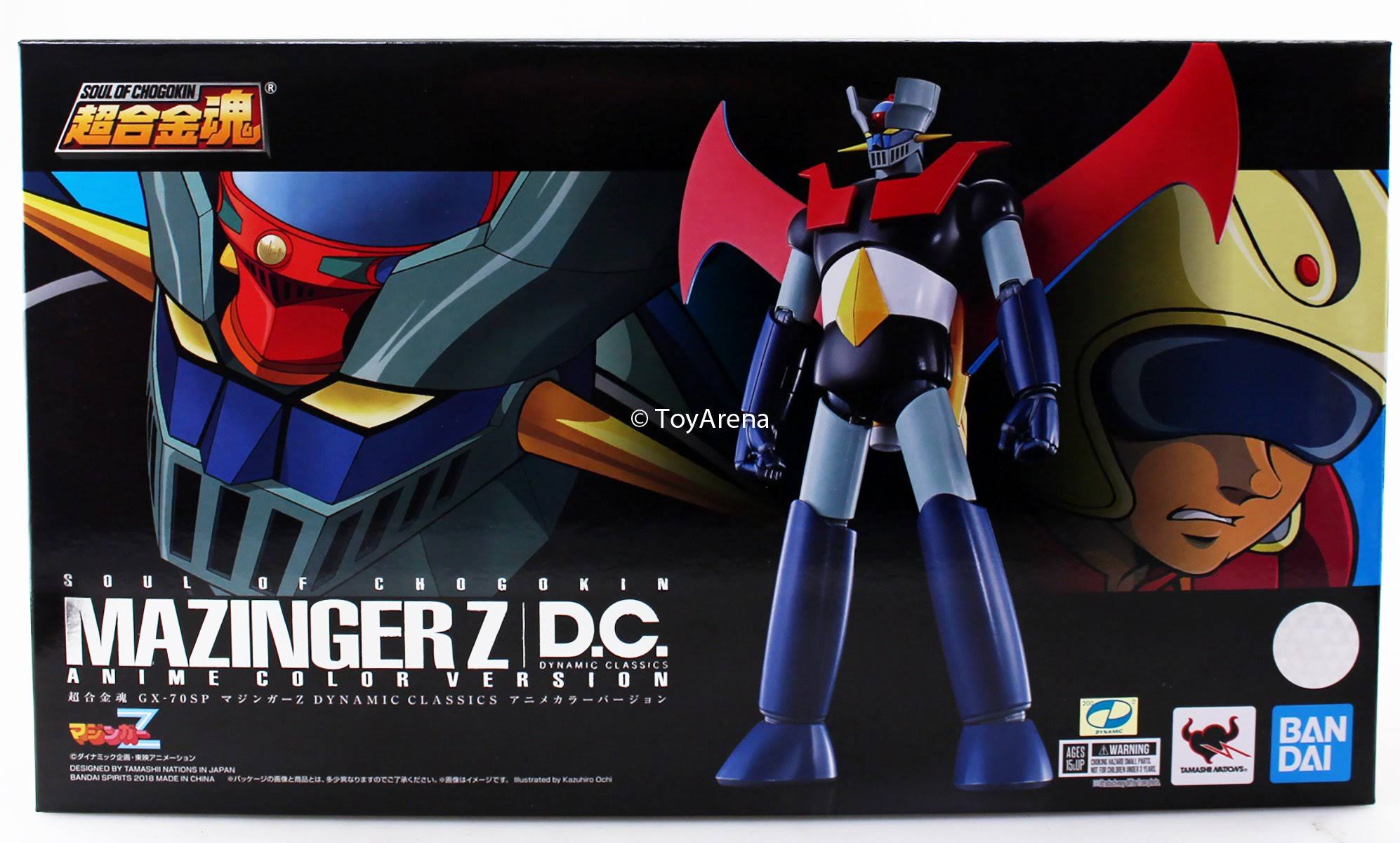 Soul of Chogokin GX-70SP Mazinger Z D.C. Anime Color Ver Figure Premium Bandai